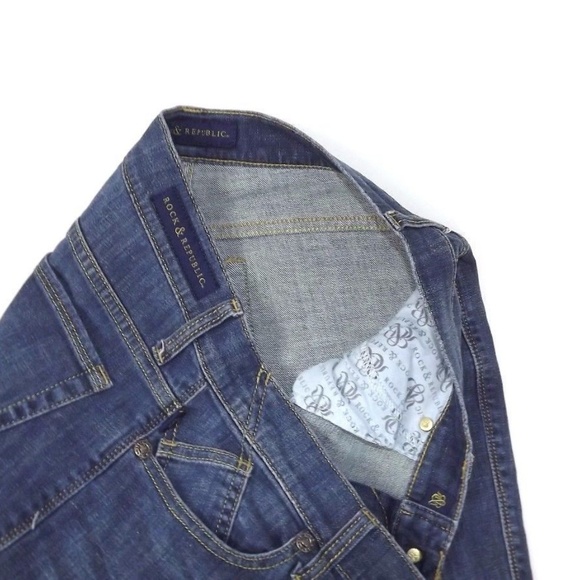 Rock & Republic  Kelsie Boot Cut Jeans Size 12 $88 - Picture 3 of 8